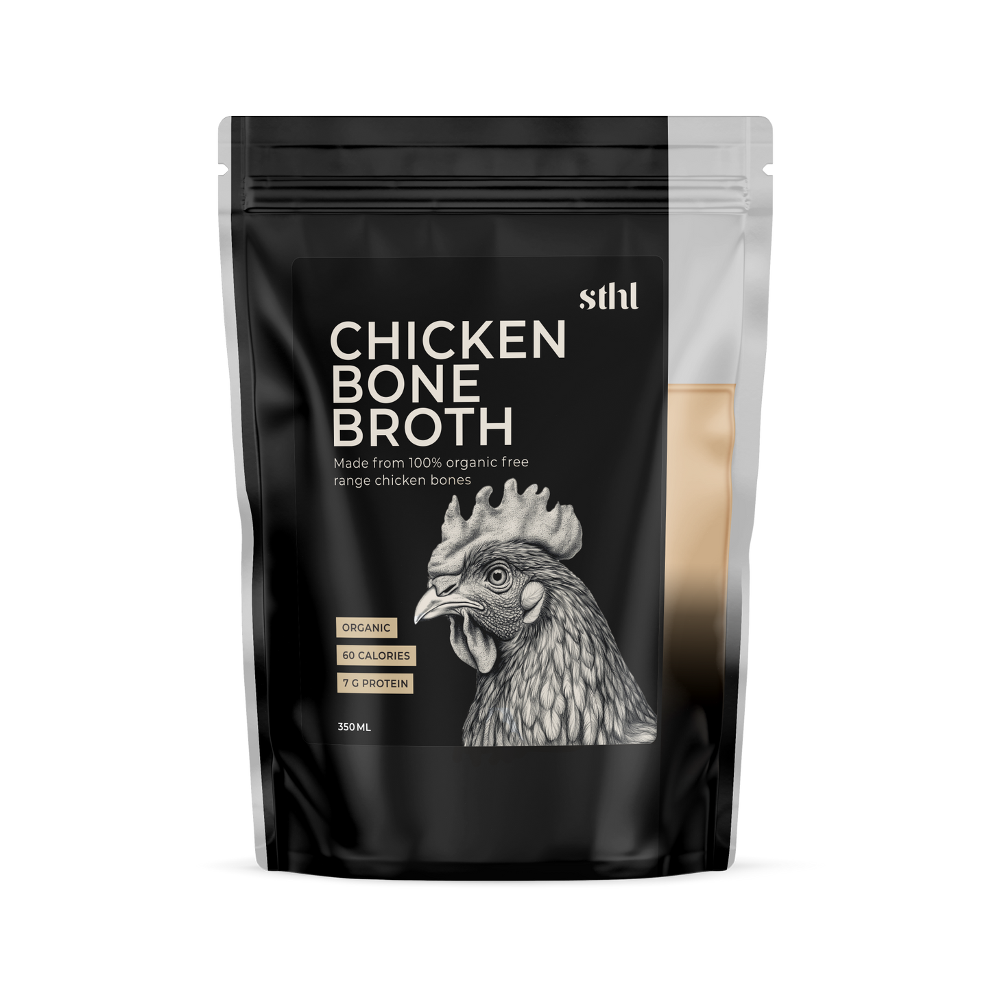 STHL Free-Range Chicken Bone Broth ORGANIC