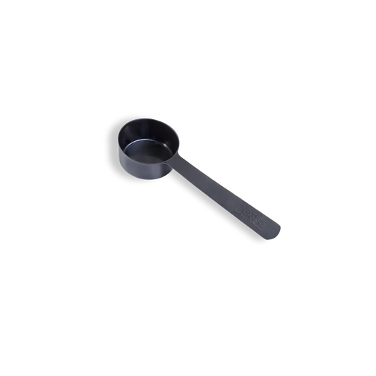Stainless Steel Measuring Scoop 50 ml, reusable and plastic-free measuring scoop for powders.